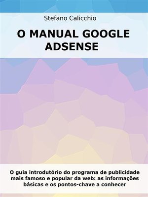 cover image of O Manual do Google Adsense